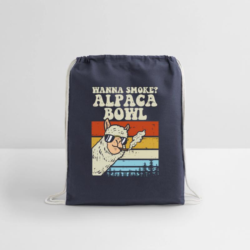 Wanna Smoke Alpaca Bowl Weed Cannabis 420 Stoner