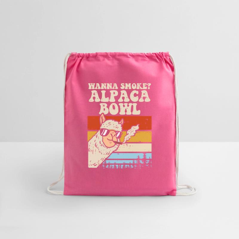 Wanna Smoke Alpaca Bowl Weed Cannabis 420 Stoner