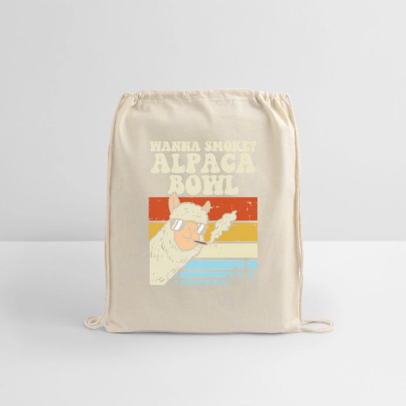 Wanna Smoke Alpaca Bowl Weed Cannabis 420 Stoner