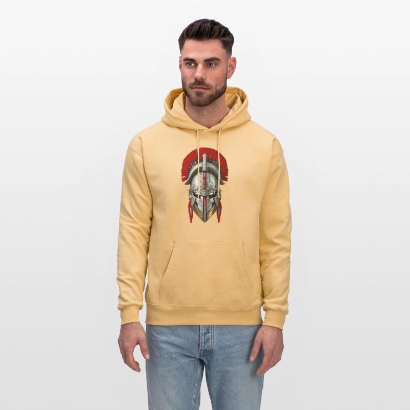 Warrior helmet illustration