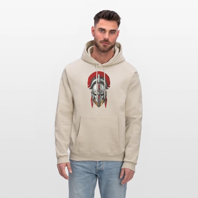 Warrior helmet illustration