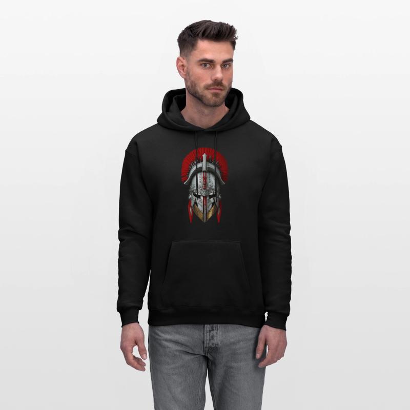 Warrior helmet illustration