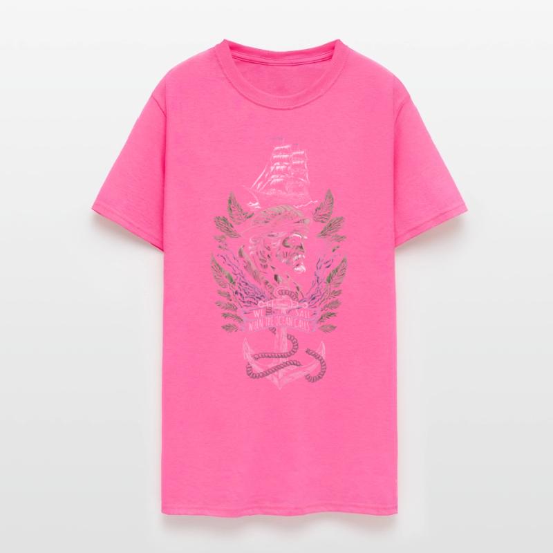 we sail when the ocean calls - for Black Shirts