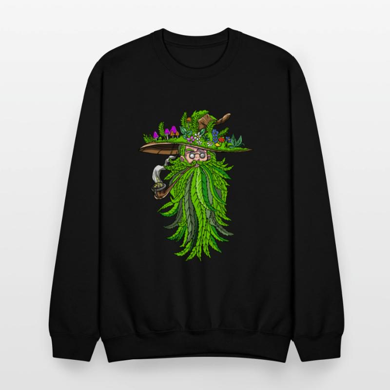 Weed Shaman Medicine Man Old Man Smoking