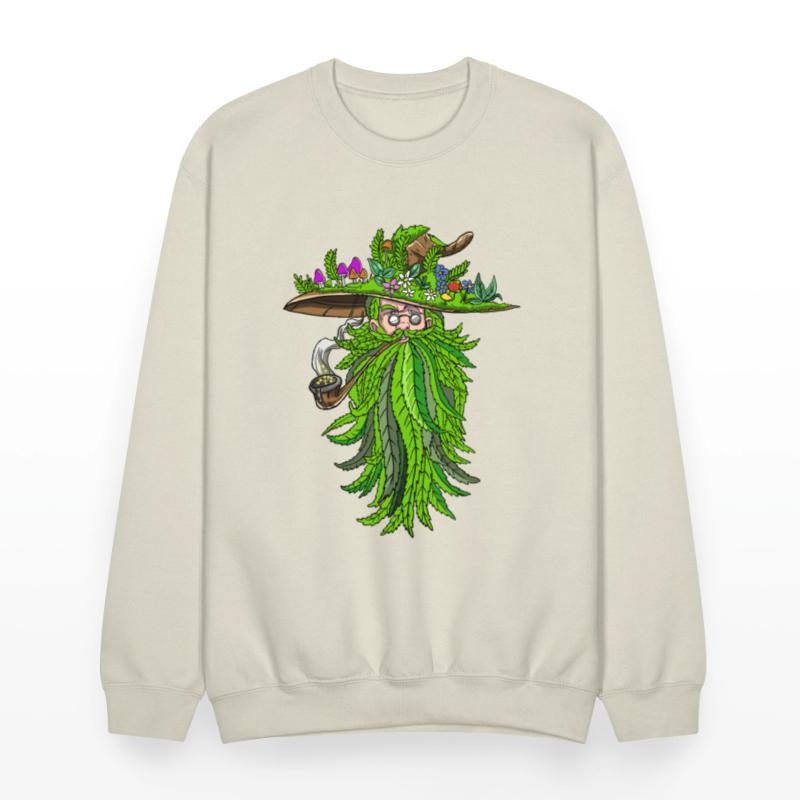 Weed Shaman Medicine Man Old Man Smoking