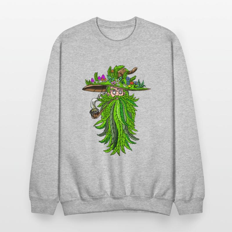 Weed Shaman Medicine Man Old Man Smoking