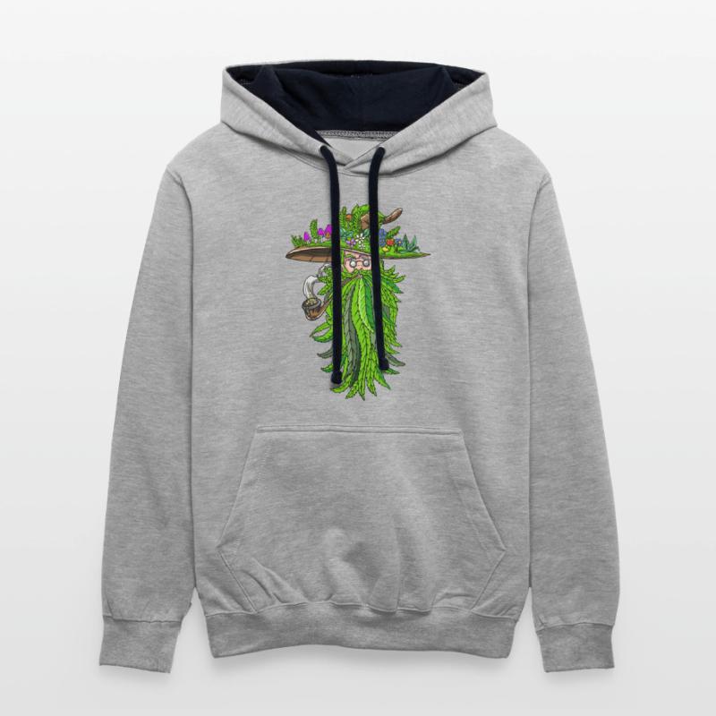 Weed Shaman Medicine Man Old Man Smoking