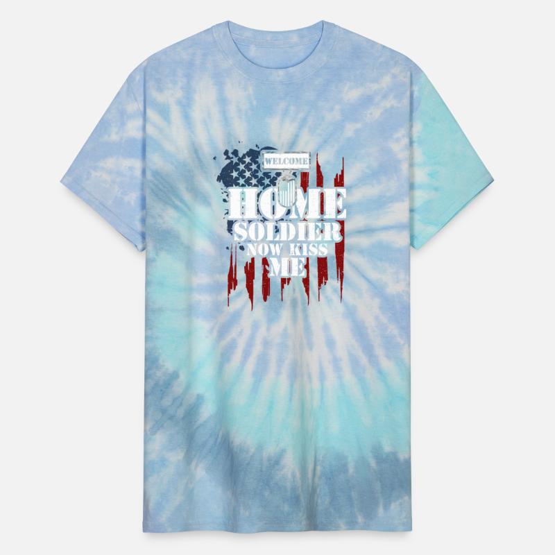 Welcome Home Soldier Now Kiss Me