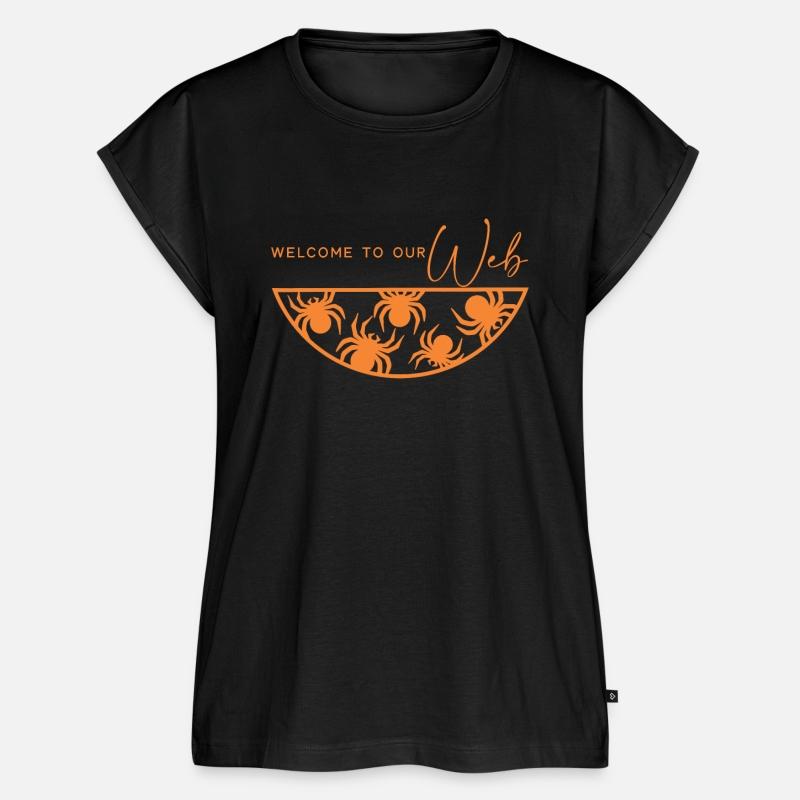 Welcome To Our Web Spider Scary Halloween Holiday