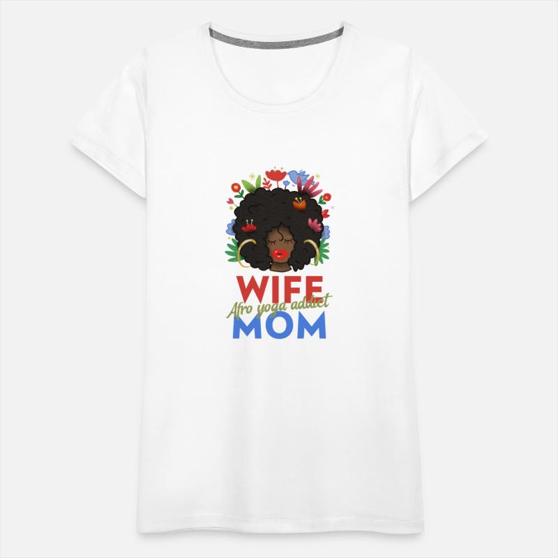 Wife Mom Afro Yoga Addict