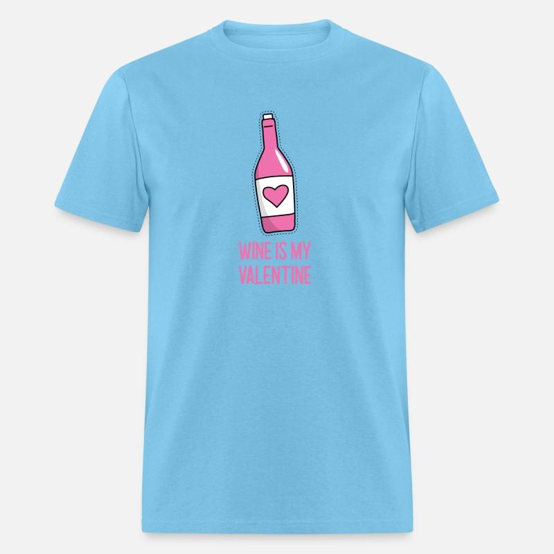 Wine Is My Valentine Wine Bottle