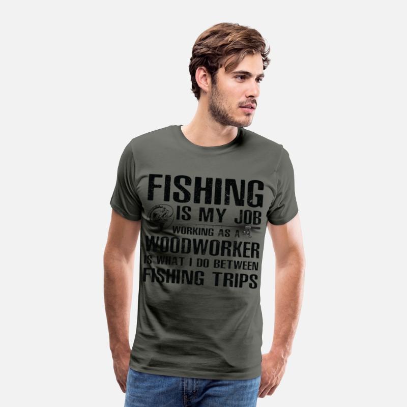 Woodworker Funny Fishing