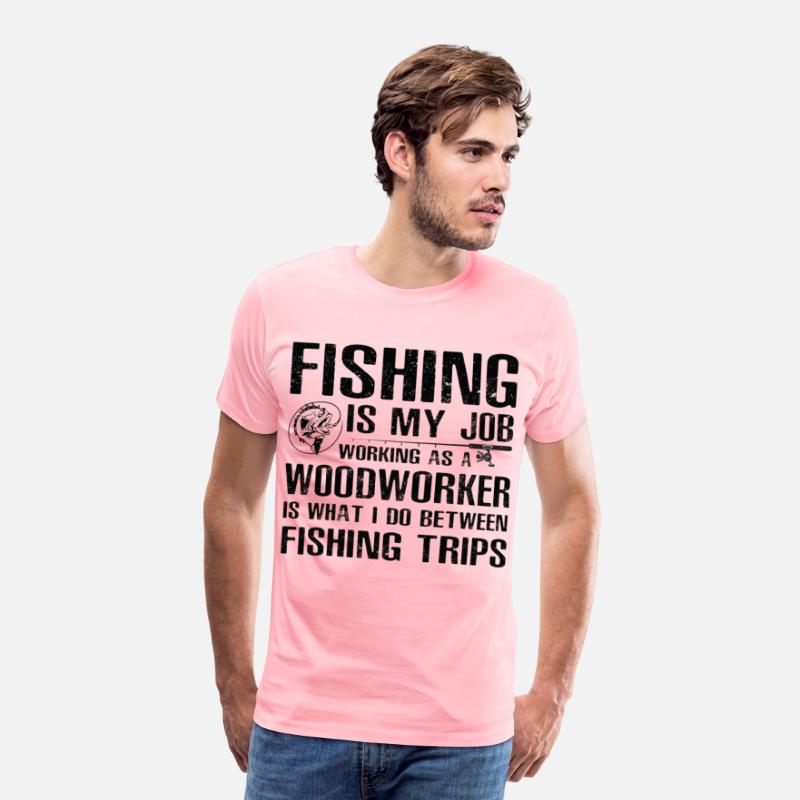 Woodworker Funny Fishing