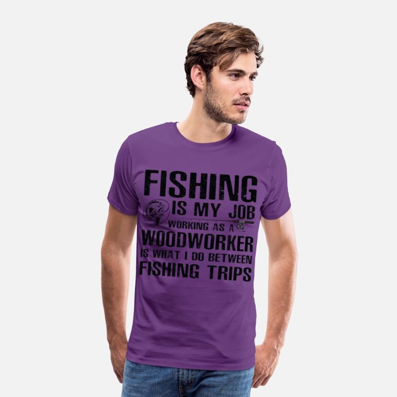 Woodworker Funny Fishing