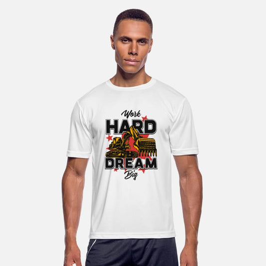 Work Hard Dream Big Construction Design