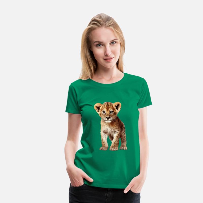 young Lion - Loving Lion Cub Design