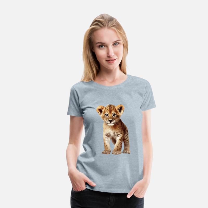 young Lion - Loving Lion Cub Design