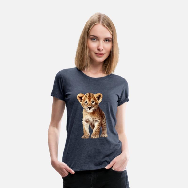 young Lion - Loving Lion Cub Design