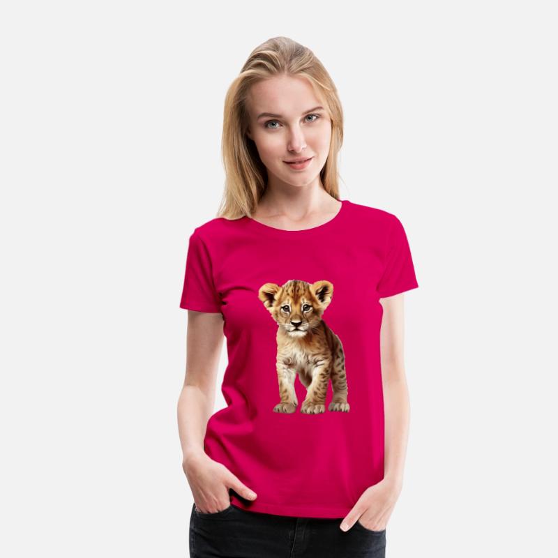 young Lion - Loving Lion Cub Design