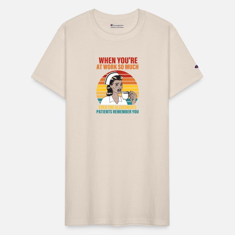 You're At Work So Much Even The Alzheimer's